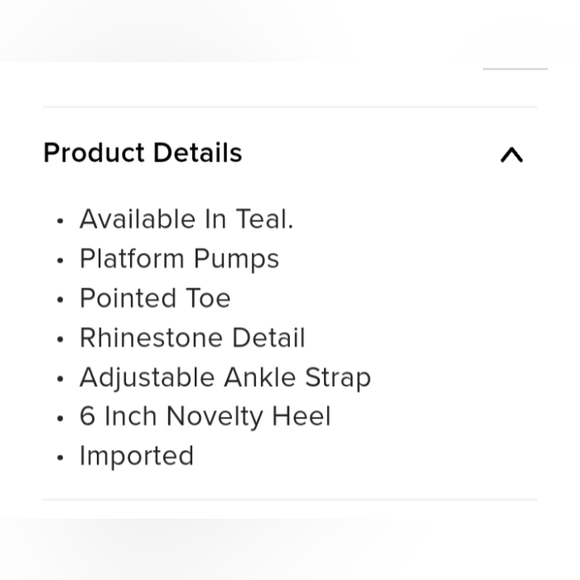 Fashion Nova Teal Platform Heels (Size 11) - Picture 7 of 14